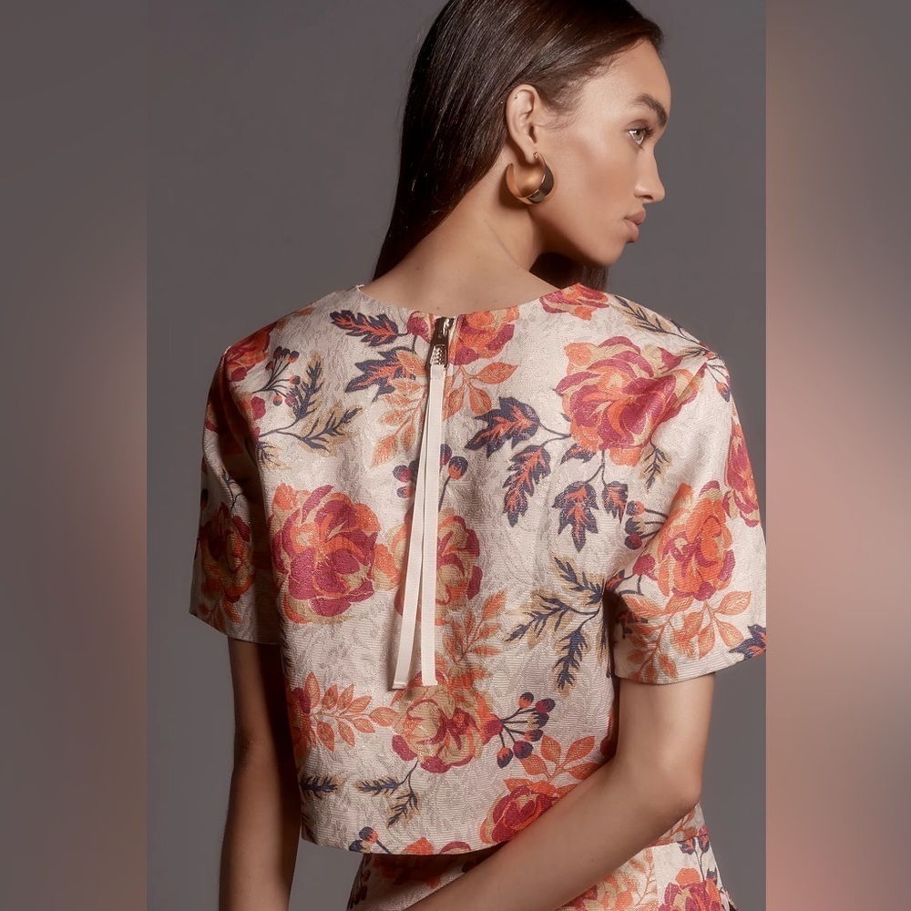 NWT Le Superbe Super Rose Top